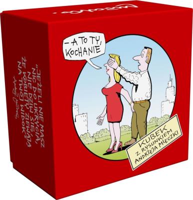 Opakowanie KUBEK W PUDEŁKU ANDRZEJ MLECZKO - A TO TY KOCHANIE