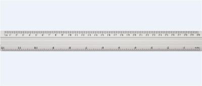 Opakowanie Linijka aluminiowa 30cm GRAND
