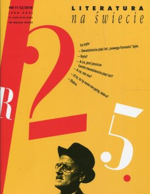 Opakowanie Literatura na świecie 2018/11-12