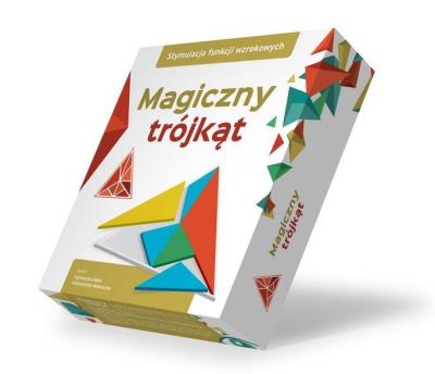 Okładka książki Magiczny trójkąt - stymulacja funkcji wzrokowych
