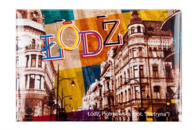 Opakowanie Magnes - Łódź Piotrowska kwadrat FOLKSTAR