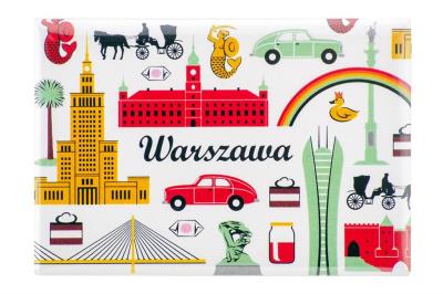 Opakowanie Magnes - Warszawa symbole FOLKSTAR