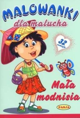 Okładka książki Malowanki dla malucha - Mała modnisia PASJA