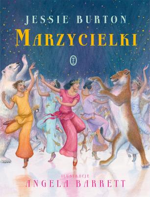 MARZYCIELKI. Autor: Jessie Burton. SmakLiter.pl Okładka książki MARZYCIELKI