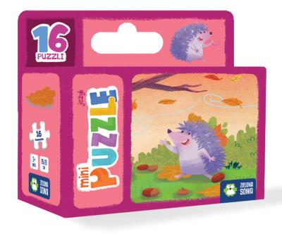 Okładka książki Mini Puzzle Jeżyk