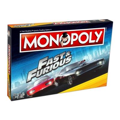 Opakowanie Monopoly Fast and Furious