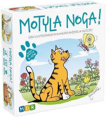 Okładka książki Motyla Noga