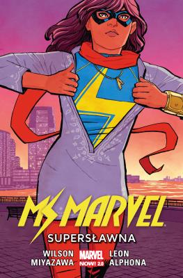 Ms Marvel. Supersławna T.5. Autor: G. Willow Wilson, Adrian Alphona, Takeshi Miyazawa. SmakLiter.pl Okładka książki Ms Marvel. Supersławna T.5