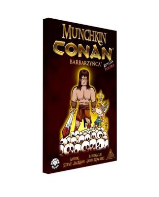 Opakowanie Munchkin Conan Barbarzyńca booster BLACK MONK