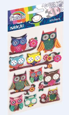 Opakowanie Naklejki dekoracyjne 3D GR-NP015 FIORELLO