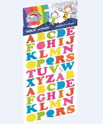 Naklejki wypukłe literki GR-NP127 FIORELLO. Wydawca: Fiorello. SmakLiter.pl Opakowanie Naklejki wypukłe literki GR-NP127 FIORELLO