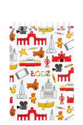 Opakowanie Notes A6 - mały Łódź symbole FOLKSTAR