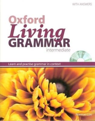 Okładka książki Oxford Living Grammar Intermediate SB + CD OXFORD