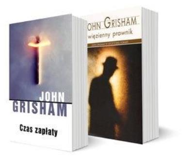 Pakiet: Czas zapłaty / Więzienny prawnik. Autor: John Grisham. SmakLiter.pl Okładka książki Pakiet: Czas zapłaty / Więzienny prawnik