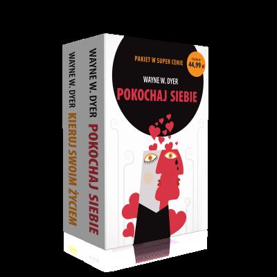 PAKIET KIERUJ SWOIM ŻYCIEM / POKOCHAJ SIEBIE. Autor: Wayne W. Dyer. SmakLiter.pl Okładka książki PAKIET KIERUJ SWOIM ŻYCIEM / POKOCHAJ SIEBIE