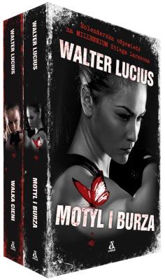 Pakiet - Motyl i burza / Walka cieni. Autor: Lucius Walter. SmakLiter.pl Okładka książki Pakiet - Motyl i burza / Walka cieni