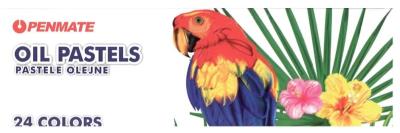 Opakowanie Pastele olejne 24 kolory PENMATE