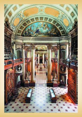 Opakowanie Piatnik, Puzzle 1000 Austriacka Biblioteka Nar