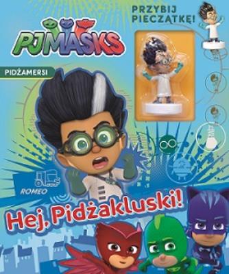 Okładka książki Pidżamersi Activity z zabawka w blistrze (stemple) 4