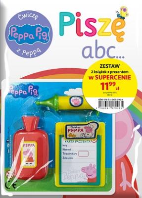 Okładka książki PISZĘ ABC ŚWINKA PEPPA ZESTAW