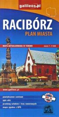 Okładka książki Plan - Racibórz/Powiat Raciborski dla aktywnych
