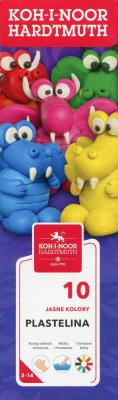 Opakowanie Plastelina 10 kolorów 200g