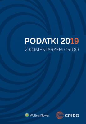Okładka książki Podatki 2019 z komentarzem Crido