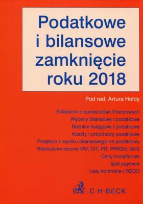 Opakowanie Podatkowe i bilansowe zamknięcie roku 2018