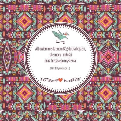 Opakowanie Podstawka korkowa - Albowiem nie dał nam Pan