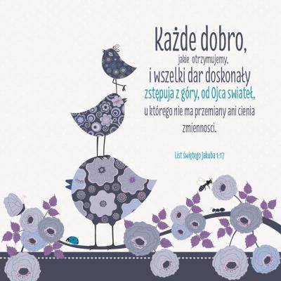 Opakowanie Podstawka korkowa - Każde dobro jakie otrzymujemy