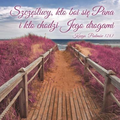 Opakowanie Podstawka korkowa - szczęśliwy kto boi się Pana