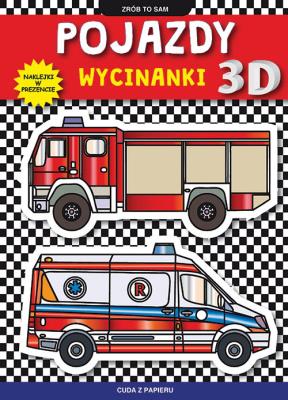 Okładka książki Pojazdy. Wycinanki 3D