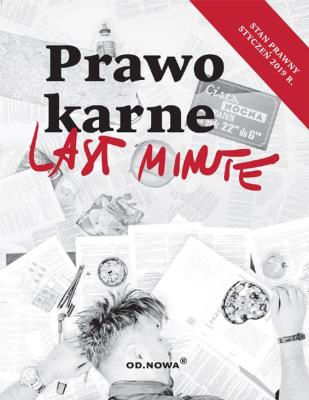Okładka książki PRAWO KARNE LAST MINUTE WYD. 5