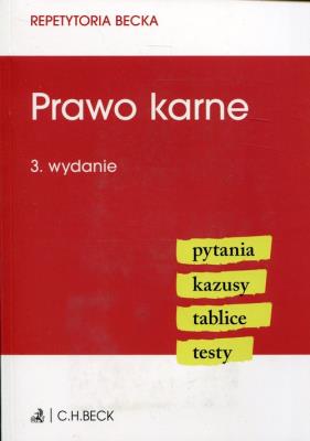 Prawo karne. Autor: Opracowanie zbiorowe. SmakLiter.pl Okładka książki Prawo karne