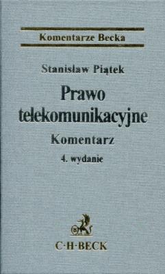 Okładka książki Prawo telekomunikacyjne