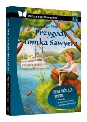 Przygody Tomka Sawyera z oprac. TW SBM. Autor: Twain Mark. SmakLiter.pl Okładka książki Przygody Tomka Sawyera z oprac. TW SBM