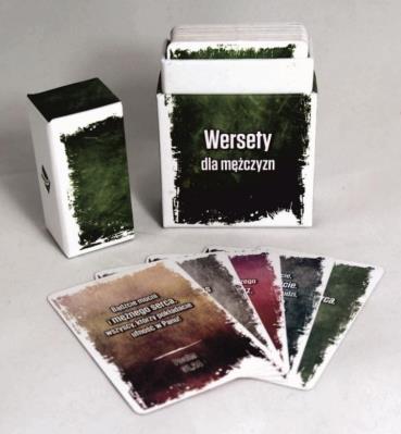 Okładka książki Pudełko - wersety dla mężczyzn