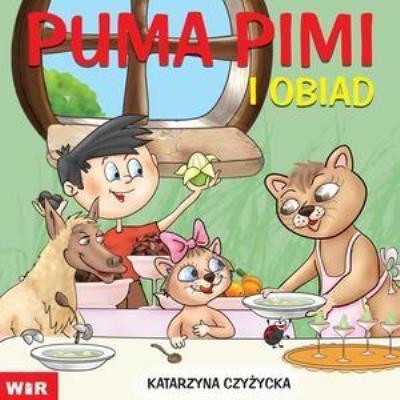 Okładka książki Puma Pimi i obiad - cz.6 sylaby ze spółgłoskami KG