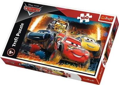 Puzzle 100 Ekstremalny wyścig Auta 3 TREFL. Wydawca: Trefl. SmakLiter.pl Opakowanie Puzzle 100 Ekstremalny wyścig Auta 3 TREFL