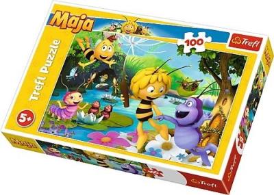 Opakowanie Puzzle 100 Pszczółka Maja i przyjaciele TREFL