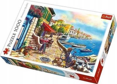 Puzzle 1000 Słoneczny bulwar TREFL. Wydawca: Trefl. SmakLiter.pl Opakowanie Puzzle 1000 Słoneczny bulwar TREFL