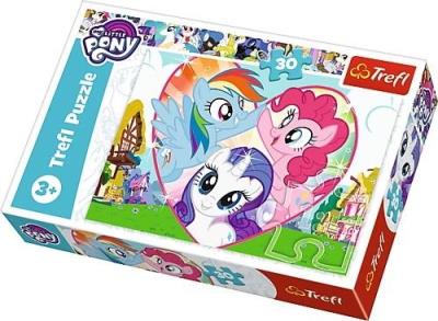 Opakowanie Puzzle 30 Razem lepiej My Little Pony TREFL