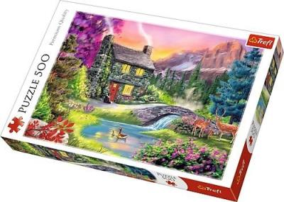 Opakowanie Puzzle 500 Górska sielanka TREFL