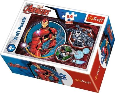 Puzzle 54 mini Bohaterowie The Avengers 3 TREFL. Wydawca: Trefl. SmakLiter.pl Opakowanie Puzzle 54 mini Bohaterowie The Avengers 3 TREFL