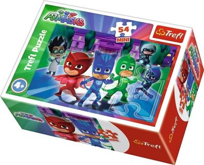 Puzzle 54 mini Pidżamersi Adventures 1 TREFL. Wydawca: Trefl. SmakLiter.pl Opakowanie Puzzle 54 mini Pidżamersi Adventures 1 TREFL