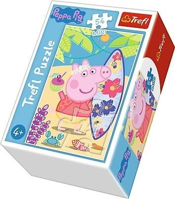 Puzzle 54 mini Wesoły dzień Świnki Peppy 2 TREFL. Wydawca: Trefl. SmakLiter.pl Opakowanie Puzzle 54 mini Wesoły dzień Świnki Peppy 2 TREFL