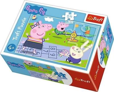 Puzzle 54 mini Wesoły dzień Świnki Peppy 3 TREFL. Wydawca: Trefl. SmakLiter.pl Opakowanie Puzzle 54 mini Wesoły dzień Świnki Peppy 3 TREFL