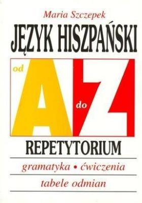 Okładka książki Repetytorium Od A do Z - J.Hiszpański w.2017 KRAM