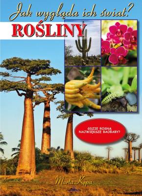 Rośliny. Autor: Kępa Marta. SmakLiter.pl Okładka książki Rośliny