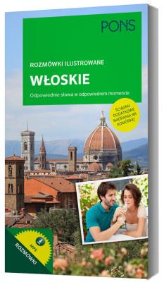 Okładka książki Rozmówki ilustrowane audio - włoskie PONS
